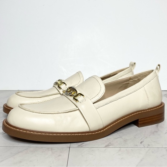 Sam Edelman Christy Ivory Leather Loafer 11M - Picture 1 of 13